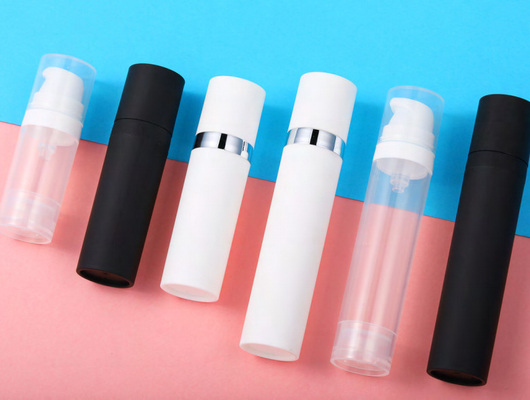 खाली वायुहीन लोशन कंटेनर पंप डिस्पेंसर यात्रा शैम्पू बोतल 5ml 10ml 15ml 25ml