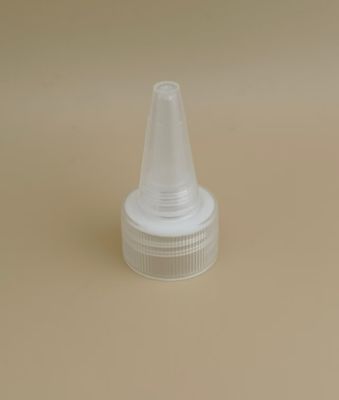 पेंट बोतलों के लिए पारदर्शी प्लास्टिक रिब्ड जेली कैप