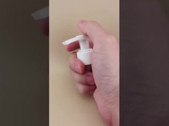 बाएं-दाएं लॉक के साथ अनुकूलित स्किनकेयर व्हाइट लोशन पंप K204-3