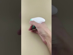 सीआरसी संभव सफेद और सियान कॉस्मेटिक बोतलों के लिए सरल ट्रिगर स्प्रेयर K107