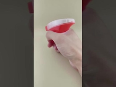 लाल और स्पष्ट रंग ट्रिगर पंप स्प्रेयर K101-6 प्लास्टिक पीपी सामग्री CRC संभव