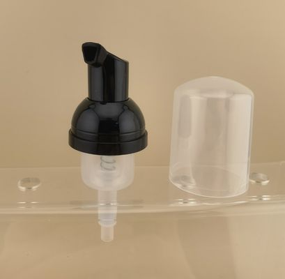 कॉस्मेटिक बोतलों में इष्टतम प्रदर्शन के लिए अनुकूलित ब्लैक फोम पंप