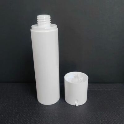 सौंदर्य प्रसाधन पैकेजिंग 30ml Airless पंप बोतल सफेद प्लास्टिक की बोतल लोशन पंप पीपी बोतल