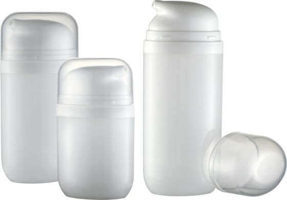 कॉस्मेटिक के लिए 20ml 30ml पारदर्शी दो पक्षी क्रीम लोशन पंप