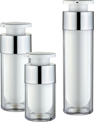 कॉस्मेटिक के लिए 20ml 30ml पारदर्शी दो पक्षी क्रीम लोशन पंप