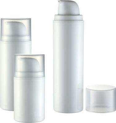 कॉस्मेटिक के लिए 20ml 30ml पारदर्शी दो पक्षी क्रीम लोशन पंप