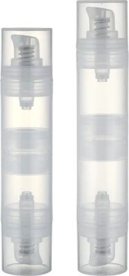 कॉस्मेटिक के लिए 20ml 30ml पारदर्शी दो पक्षी क्रीम लोशन पंप