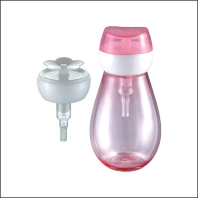 प्लास्टिक फूल नाखून पंप पानी की बोतल पालतू 150ml
