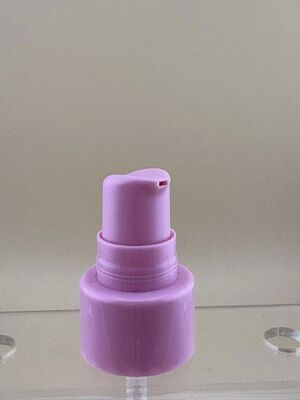 त्वचा देखभाल के लिए कॉस्मेटिक गुलाबी लोशन क्रीम उपचार पंप 20/410 आवश्यक तेल कांच की बोतल